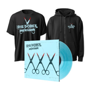 Preorder Paket #6 „Unberechenbar“ – Vinyl "curacao" + Shirt + Zipjacke